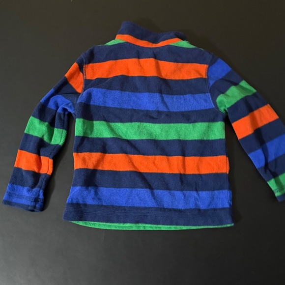 Faux Fleece Striped Sweater - Picture 3 of 3